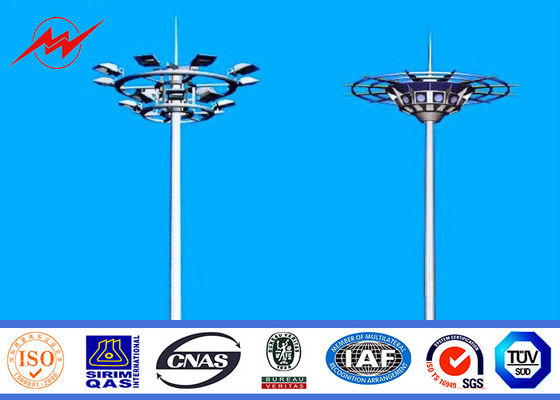 Порошок покрывая рангоут Поляк 30M высокий, коммерчески напольные светлые Poles с поднимаясь системой