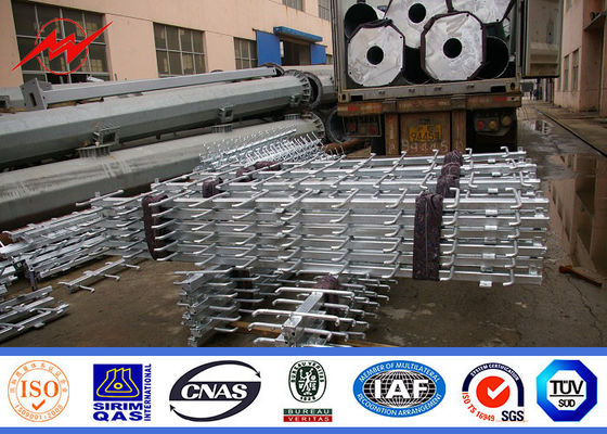 Сплющенные 20m рангоут Поляк 8 светов высокий/место для стоянки светлых Poles с HPS освещают