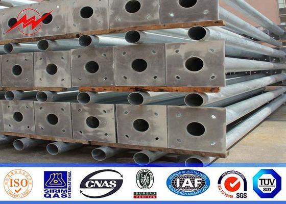 8sides 35ft 110kv стальное общего назначения Поляк для линии электропередач передачи с одиночной рукояткой