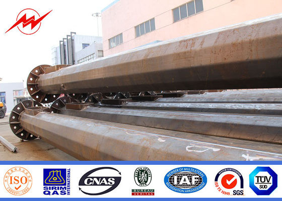 Endurable круглый рангоут светлое Поляк горячего погружения гальванизированный стальной высокий для квадрата