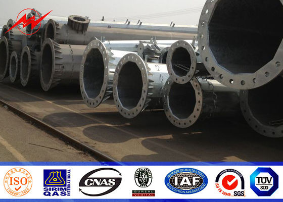 толщина стальное трубчатое Поляк 15M 2.5KN 5mm с гальванизированным взбираясь болтом