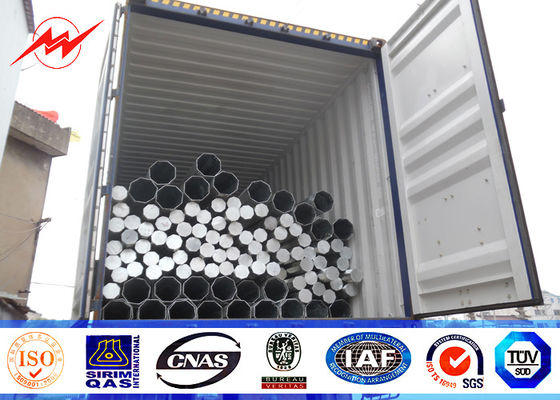 Коническое 33KV 11m стальное общего назначения Поляк для распределения электроэнергии 33KV