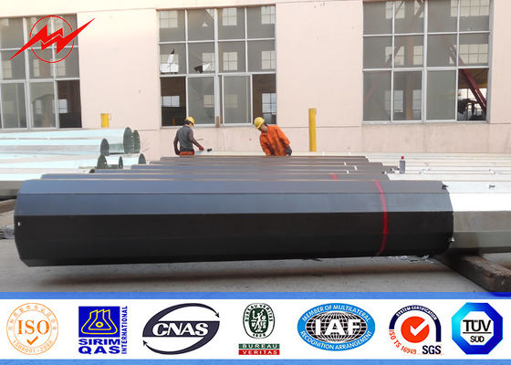 Коническое 33KV 11m стальное общего назначения Поляк для распределения электроэнергии 33KV