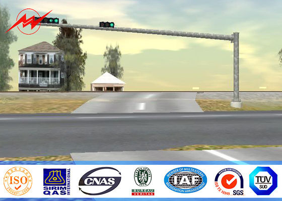 Конический/вокруг покрытия порошка 5m гальванизировал стальное Поляк для системы движения