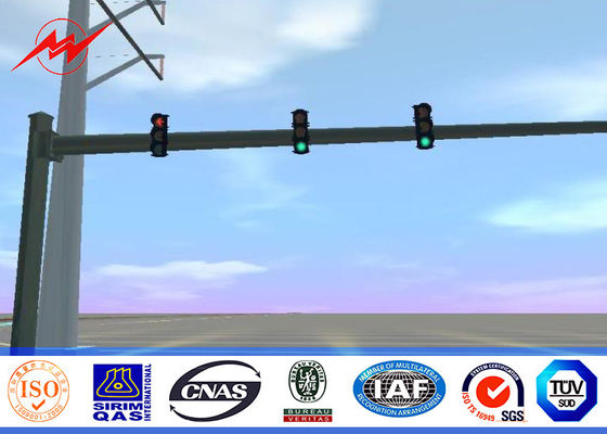 Конический/вокруг покрытия порошка 5m гальванизировал стальное Поляк для системы движения