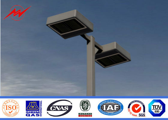 голубая квадратная светлая рукоятка толщины 1.5m Poles 4mm уличного освещения 10M светлая для места для стоянки