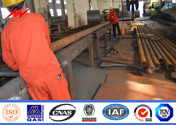 панель солнечных батарей Poles освещения толщины высоты 3mm 12m восьмиугольная напольная для улицы