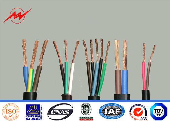 белизна кабеля Pvc электрических проводов и кабелей проводника алюминиевого сплава 750v красная