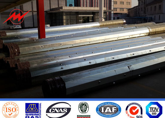 12M 8KN Octogonal Electrical Steel Utility Poles for Power distribution