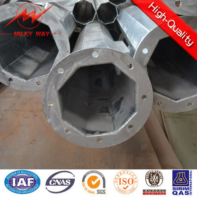 Гальванизированная толщина опоры линии электропередач 3КН стальная 8мм 14мм для линии электропередач распределения