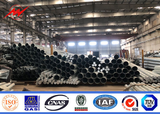 Электрический столб для распределения электроэнергии Материал многоугольной формы 20W-400W Мощность лампы