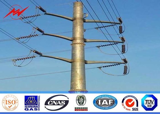 Круглые форменные гальванизированные стальные стороны поляка 16 с гальванизированным взбираясь болтом