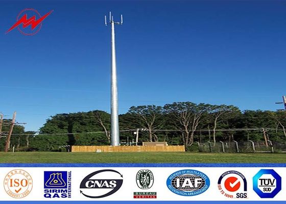 Разделы 90 Фт 3 гальванизировали Моно башню поляка круглую с гальванизированным шагнутым болтом