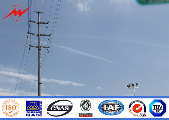 Поляк передачи АСТМ А572 22м стальной трубчатый для линии распределения силы