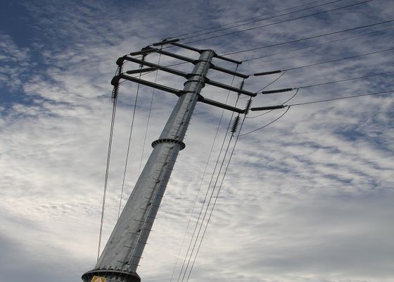 Поляки восьмиугольного круглого раздела стальные общего назначения 14м 2.5КН с гальванизированием АСТМ а 123
