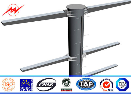 Толщина опоры линии электропередач 3мм СГС БВ ИСО электрическая стальная с поверхностью битума