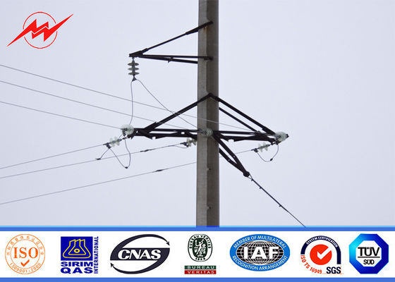 опоры линии электропередач АВС д 1,1 гальванизирования горячего погружения 95ФТ НГКП Филиппины стальные