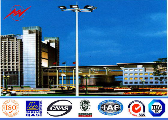 фонарный столб рангоута 30м на открытом воздухе гальванизированный высокий для футбольного стадиона
