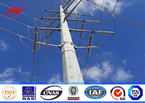 поляки распределения силы 14м восьмиугольные стальные гальванизировали битум АВС Д1.1 для передачи Оверлине