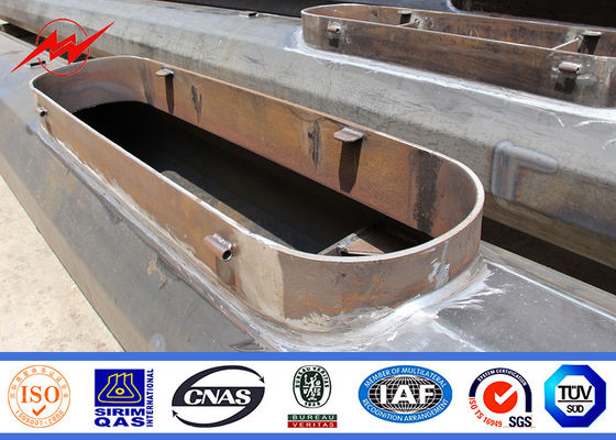 Башня высокого рангоута Монопостес светлая, гальванизированный стальной трубчатый поляк для лампы