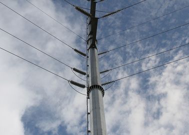 Гальванизированная опора линии электропередач битума 110ФТ стальная