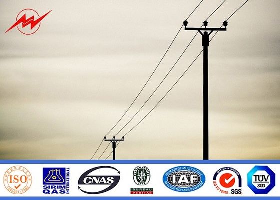 Средним гальванизированные напряжением тока поляки передачи энергии для электрического проекта