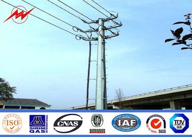 Поляк 70 Ft передающей линии Ngcp стальной/80 Ft/90 Ft электрический выдвигать