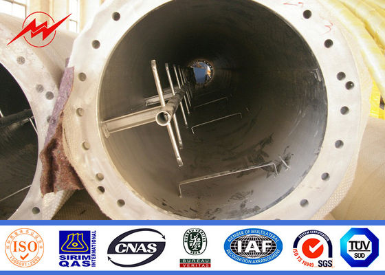 Гальванизированная само- поддерживая башня решетки, башня поляка антенны радиосвязи Моно