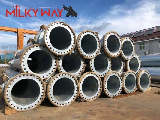 Стальной силовой столб 3.5м-15м для уличного освещения с коническими и многогранными вариантами