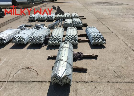 90ft оцинкованный монополюс башни для телекоммуникаций с быстрой сборкой и отечественного стального строительства