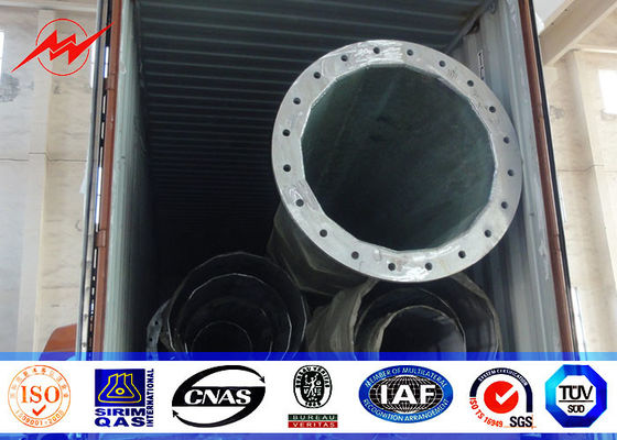 Гальванизированное распределение поляка электропитания 70фт для проекта 132кв 69кв Филиппин