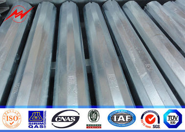 опора линии электропередач 8m 5kn 6.5kn стальная, режим фланца общего назначения поляка передачи внутренний