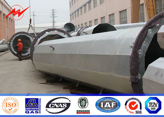 25фт до 75фт электрическое Консиал сплющили стальной общего назначения поляка, стальной поляка 10кв распределения силы | 550кв