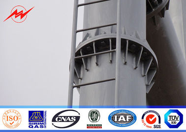 Восьмиугольная линия Monopole башня 132kv 60ft 65ft 75ft Tranmission