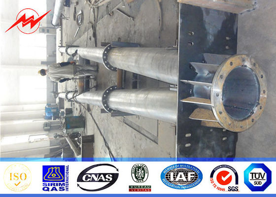 Опора линии электропередач подстанции передачи энергии башен формы угла электрической стали трубчатая