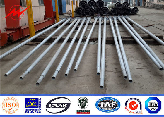 Восьмиугольные на открытом воздухе фонарные столбы улицы 5М до 15М с изогнутой спицей двойника Дя 60мм