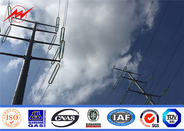 69KV Электрические оцинкованные стальные полезные полюса Полюс электропередачи