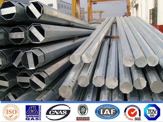 15м 1200 поляков передачи Дэн восьмиугольных стальных с перекрестным гальванизированием горячего погружения аксессуаров руки