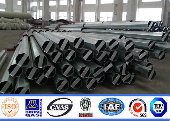 Поляки передачи энергии 50КН Дурабле 15М восьмиугольные для распределения выравниваются