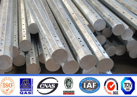 Поляки передачи энергии 50КН Дурабле 15М восьмиугольные для распределения выравниваются