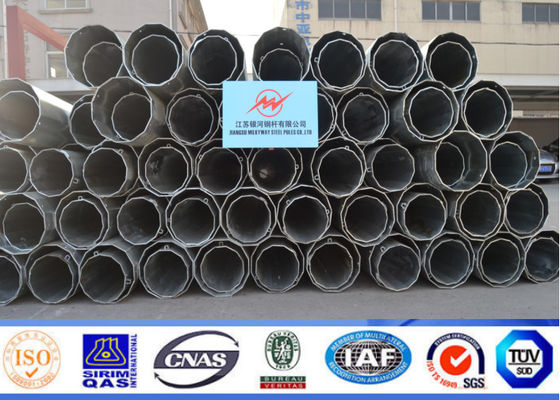 погружение Главанизед электрической стальной опоры линии электропередач передачи 132КВ 15м горячее для Аферика