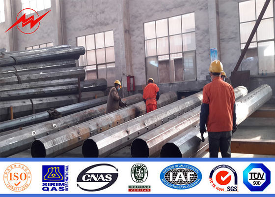 Поляк СГС 69КВ ХДГ 20м восьмиугольный гальванизированный стальной для передачи энергии