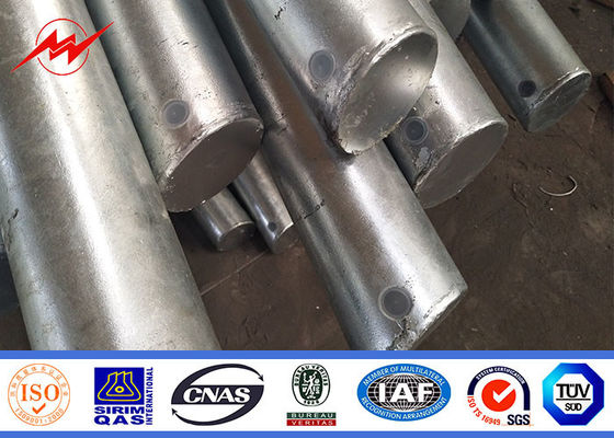 поляки горячего погружения поляка дороги 8.43м светлые гальванизированные стальные для шоссе используя