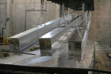 опора линии электропередач 100ft Columniform стальная гальванизированная для передающей линии