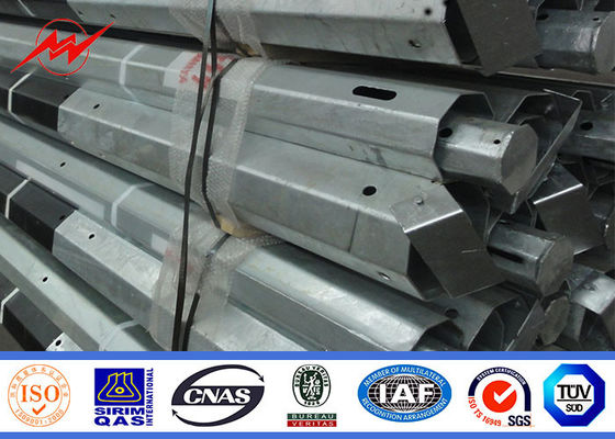 Поляк электрического столбца 15 м стальной общего назначения с ФРП и метками, стандартом Малайзии