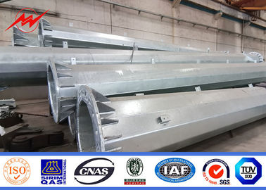 тип традиционный гальванизированный стальной поляк фланца 30.5м, поляки передачи электричества