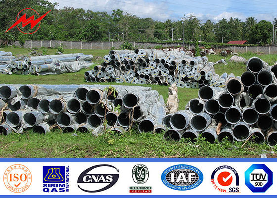 Восьмиугольный электрический стальной общего назначения поляк для линии 69КВ распределения силы