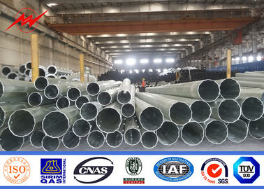 Фонарный столб улицы S500MC 15mts высокий средний прикрепленный на петлях изогнутый на открытом воздухе