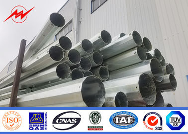 Фонарный столб улицы S500MC 15mts высокий средний прикрепленный на петлях изогнутый на открытом воздухе