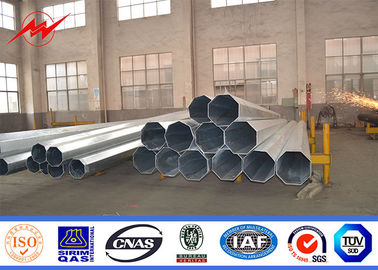 90FT Q460 Электрическая передача оцинкованный стальной столб 160 км / ч 30 м / с скорость ветра